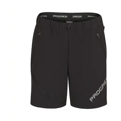 PROGRESS GENIA SHORTS dámské outdoorové kraťasy XL černá