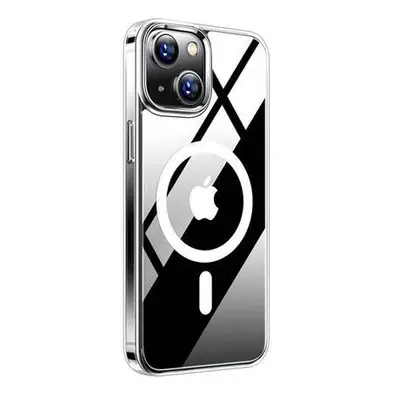 Pouzdro na telefon Torras Diamond Clear-Mag pro iPhone 15 (průhledné)