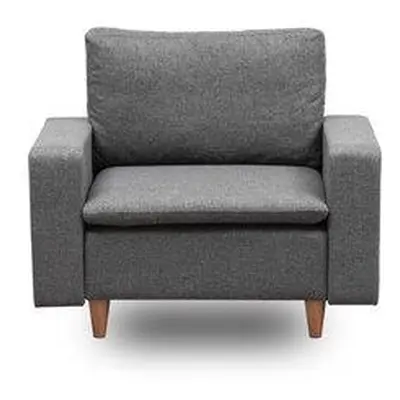 Atelier del Sofa Wing Chair Lungo Dark Grey