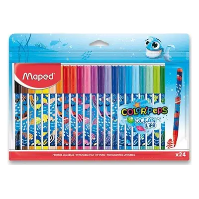 MAPED Fixy Color'Peps Ocean Life Decorated 24ks