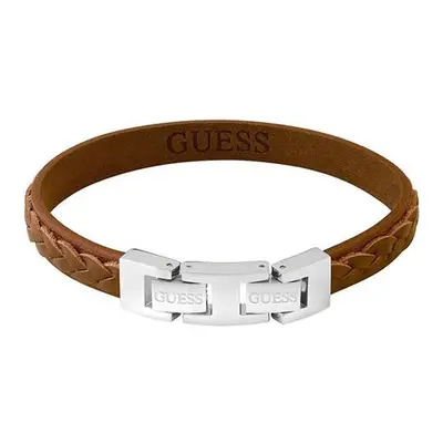 Guess Elegantní kožený náramek Tuson JUMB02143JWSTCGT/U