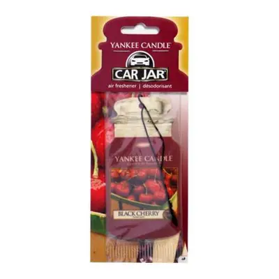 Yankee Candle Papírová visačka do auta Black Cherry 1 ks