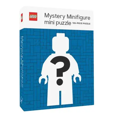 CHRONICLE BOOKS Mini Puzzle LEGO Mystery Minifigurka (Blue Edition) 126 dílků