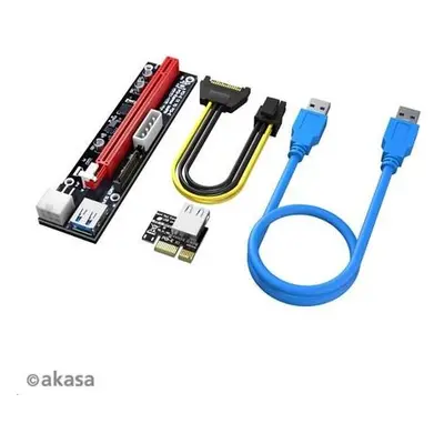 AKASA adaptér PCIe Riser Adapter Card for GPU Mining