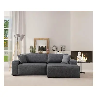 Atelier del Sofa Corner Sofa-Bed Pırlo Corner Right - Dark Grey