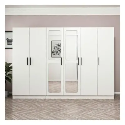 Hanah Home Wardrobe Kale - 3817 White