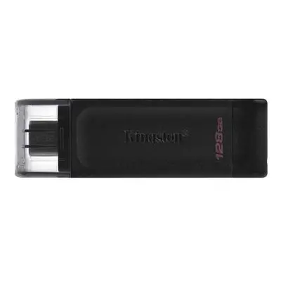 KINGSTON DataTraveler 70 128GB / USB 3.0 Type C / černá, DT70/128GB