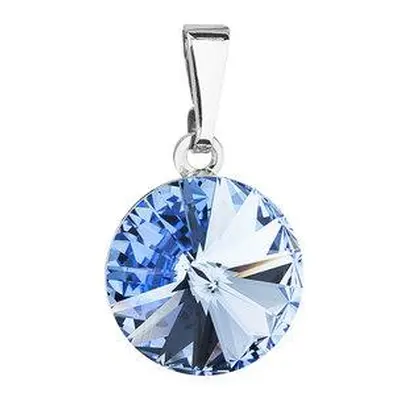 Evolution Group Přívěsek bižuterie se Swarovski krystaly modrý 54001.3 light sapphire