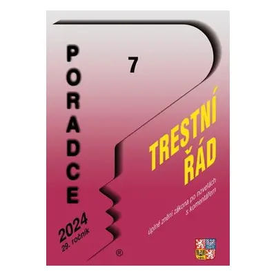 Poradce 7/2024 – Trestní řád