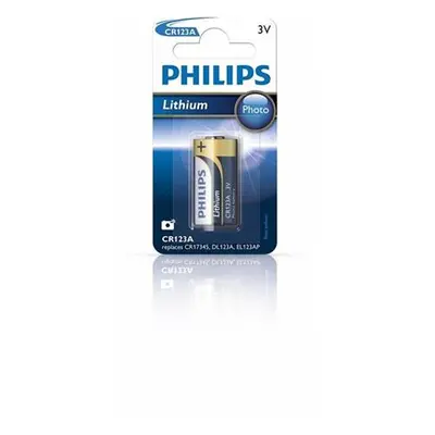 Philips baterie CR123A - 1ks