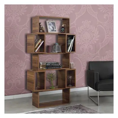 Hanah Home Bookshelf Box - Walnut