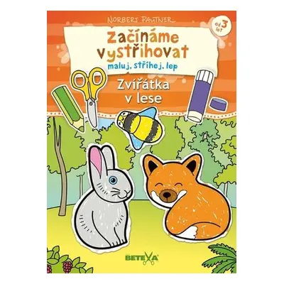 začínáme vystřihovat zvířátka v lese