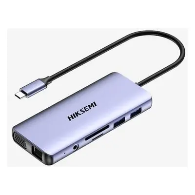 HIKSEMI hub DS11, Typ-C, 11v1, USB 3.0, HS-HUB-DS11(STD)/A/T/S/2U3/H/2U2