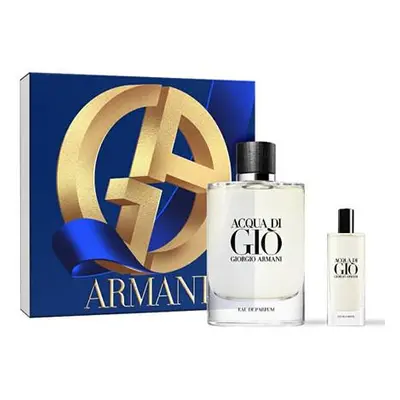 Giorgio Armani Acqua Di Gio Pour Homme - EDP 125 ml (plnitelná) + EDP 15 ml