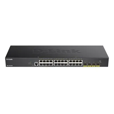 D-Link DGS-1250-28X Smart switch 24x Gb, 4x 1G/10G SFP+, DGS-1250-28X/E