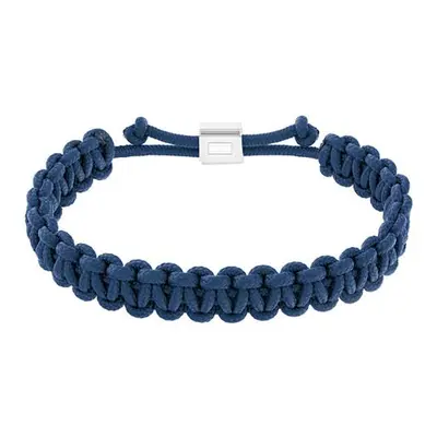 Tommy Hilfiger Modrý paracord náramek Braided 2790493