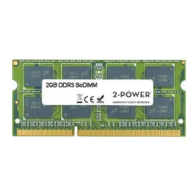 2-Power 2GB PC3-10600S 1333MHz DDR3 CL9 SoDIMM 1Rx8, MEM5102A