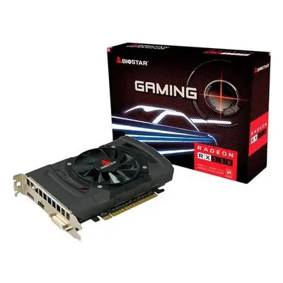 Biostar AMD Radeon RX550, 2GB, GDDR5, PCIE3 Fan HDMI DVI DP, RX550-2GB