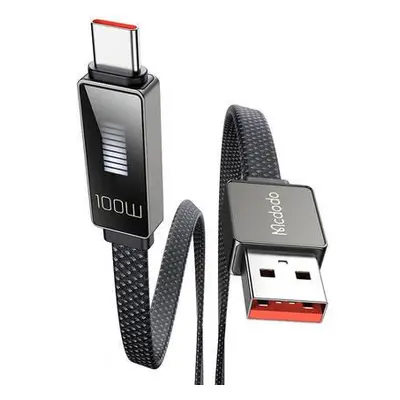 Cable Mcdodo CA-4980 USB to USB-C with display 1.2m (black)