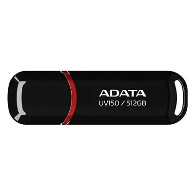 ADATA Flash Disk 512GB UV150, USB 3.2, černá, AUV150-512G-RBK