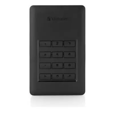 VERBATIM HDD/ Store 'n' Go Secure/ 2TB/ Externí 2,5"/ USB 3.0/ AES 256-bit hardwarové šifrování/