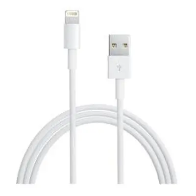 MD818 iPhone 5 Lightning Datový Kabel White (Round Pack)