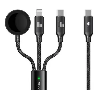 USB-C 3in1 cable Mcdodo CA-4940 USB-C, Lightning, Apple Watch