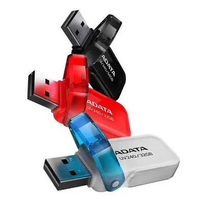 ADATA Flash disk UV240 32GB / USB 2.0 / černá, AUV240-32G-RBK