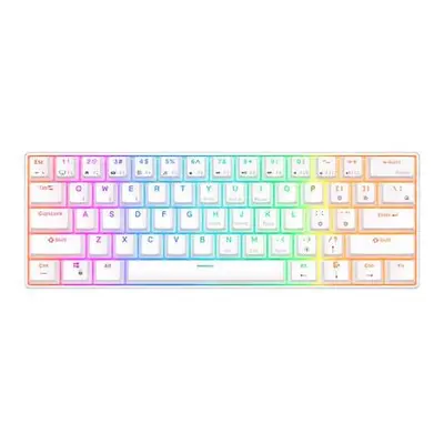 Mechanická klávesnice Royal Kludge RK61 RGB, červené spínače (bílé),