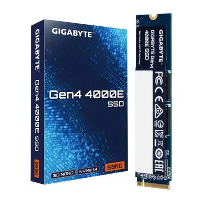 Gigabyte AORUS 4000E SSD 500GB M.2 NVMe Gen4 3600/3000 MBps, G440E500G