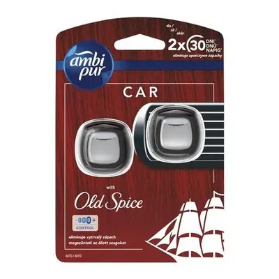 AmbiPur Car Osvěžovač Jaguar Old Spice, 2 x 2 ml