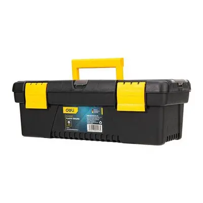 Deli Tools Plastic Tool Box EDL432412 12'' yellow