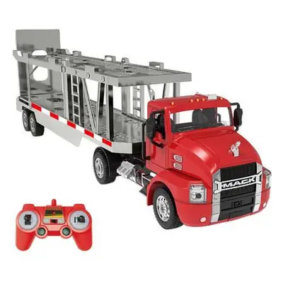 Remote-controlled truck 1:26 Double Eagle (red) (Car Transporter) E583-003