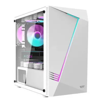 Computer case Aigo AL390 + RGB fan (white),