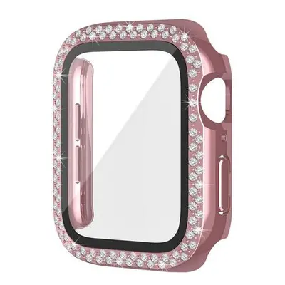 Worryfree Bling Bumper Case Apple Watch 41mm, Pink