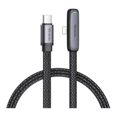 Mcdodo CA-3350 Kabel USB na USB-C, úhlový, 1,2 m (černý)