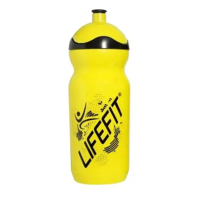 Cyklo láhev LIFEFIT G-600DC, 600ml, žlutá