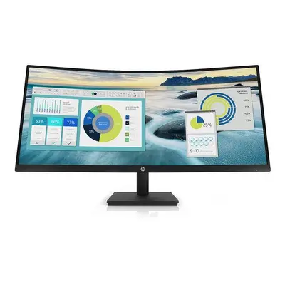 HP P34hc 34"/ 3440x1440/ 5ms/ 250 cd/m2/ matný/ DP/ HDMI/ USB-C/ Černý, 21Y56AA#ABB