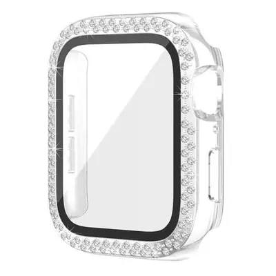 Worryfree Bling Bumper Case Apple Watch 45mm,Clear