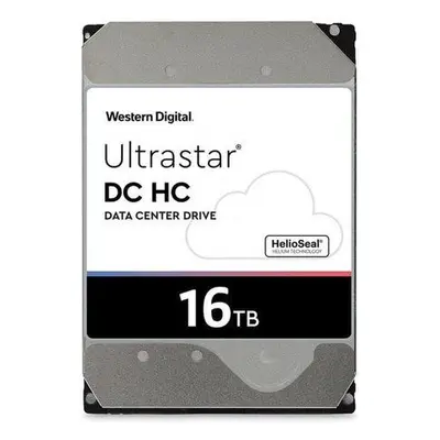 WD Ultrastar DC HC550 WUH721816ALE6L4 - Pevný disk - 16 TB - interní - 3.5" - SATA 6Gb/s - 7200 