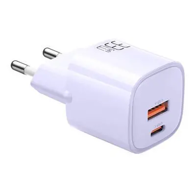 Nabíječka GaN 33W Mcdodo CH-0155 USB-C, USB-A (fialová)