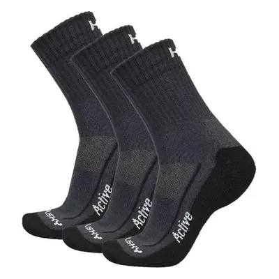 Husky Ponožky Active 3pack černá M (36-40), 36 - 40