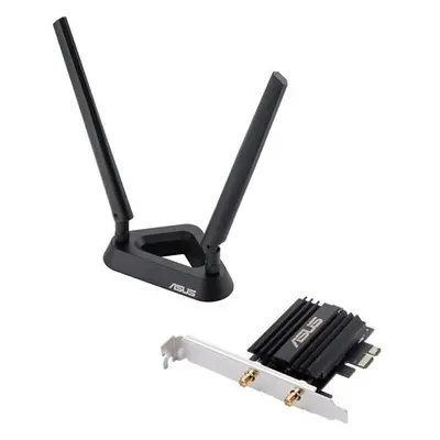 ASUS PCE-AX58BT - Dualband WLAN PCI-E, Wi-Fi 6 (802.11ax) AX3000 Dual-Band, MU-MIMO, 90IG0610-MO