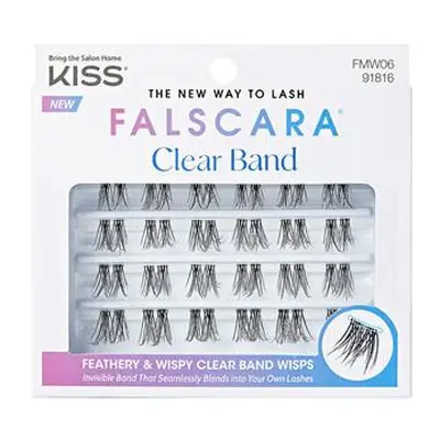 KISS Trsové řasy Falscara Multipack - Clear band