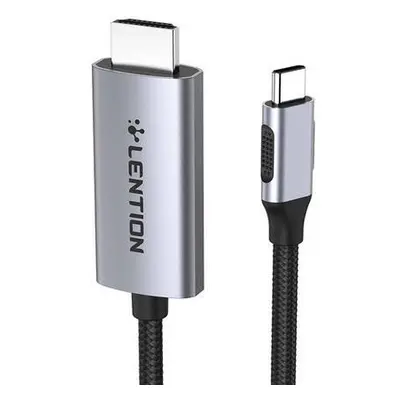 Lention Kabel USB-C na 4K60Hz HDMI, 3 m (šedý)