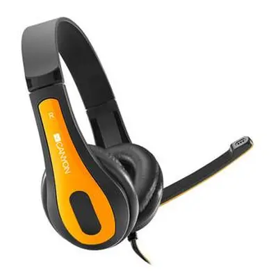 Canyon headset HSC-1, černo žlutý