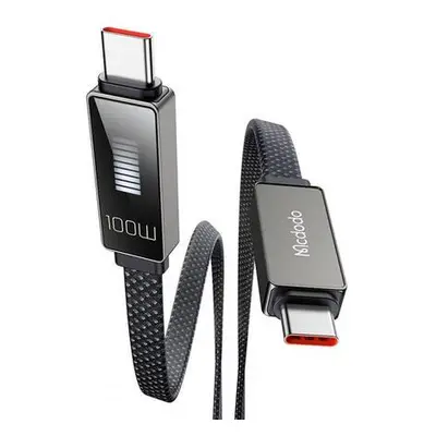 Cable Mcdodo CA-4470 USB-C to USB-C with display 100W 1.2m (black)