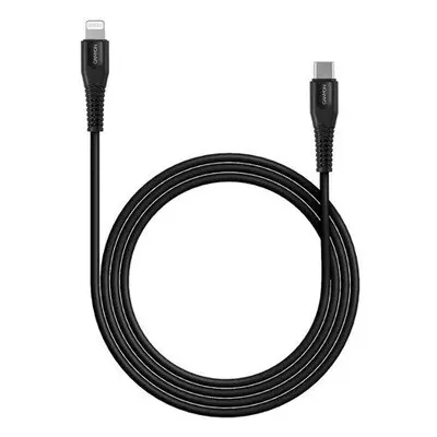 CANYON nabíjecí kabel Lightning MFI-4, USB-C Power delivery 18W, Apple certifikát, délka 1.2m, č