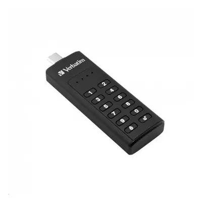 VERBATIM Keypad Secure Drive USB-C 128GB USB 3.2 Gen 1, 49432