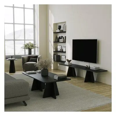 Hanah Home TV Unit Mushroom - Black